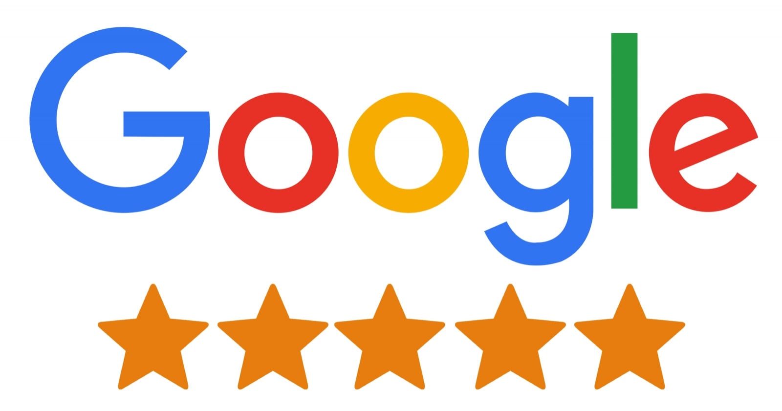 Avaliação 5 estrelas no Google — clientes satisfeitos